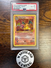 1999 Pokemon Game 4 Charizard Holo 1st Edition Base Set PSA 4 52306947